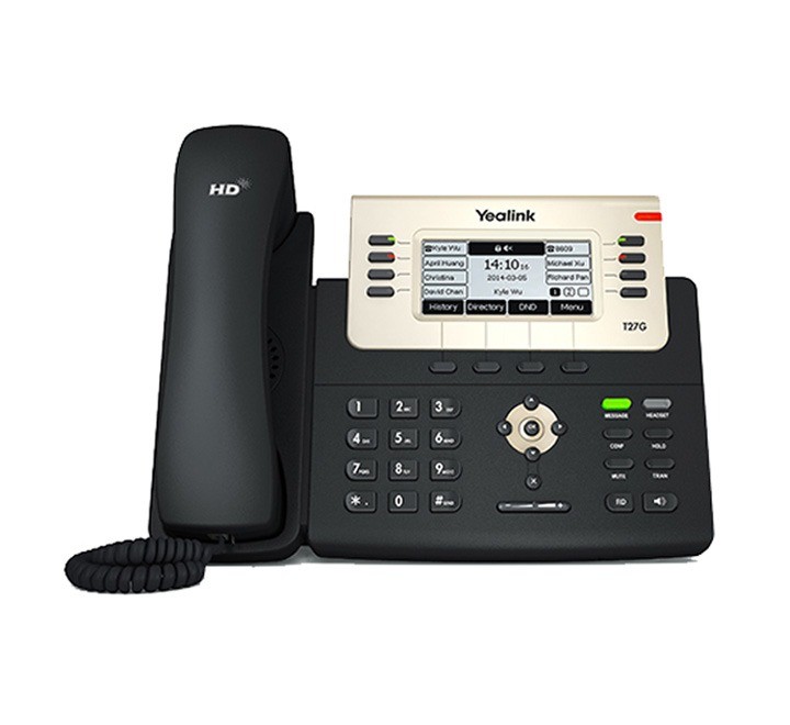 Yealink SIP-T27G Téléphone IP 6-lignes Gigabit (no PSU)