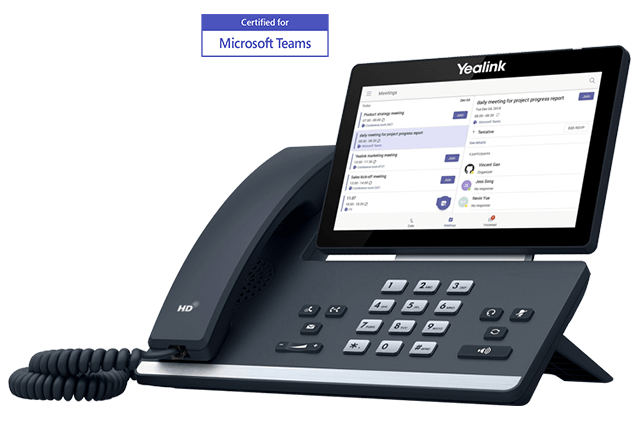 Yealink SIP-T58A Téléphone IP pour Teams/Skype For Business